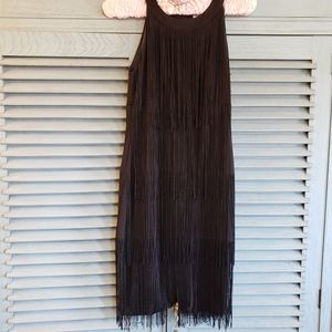 🖤New York & Company Junior's Black Flapper-Like Party Dress Size XS🖤